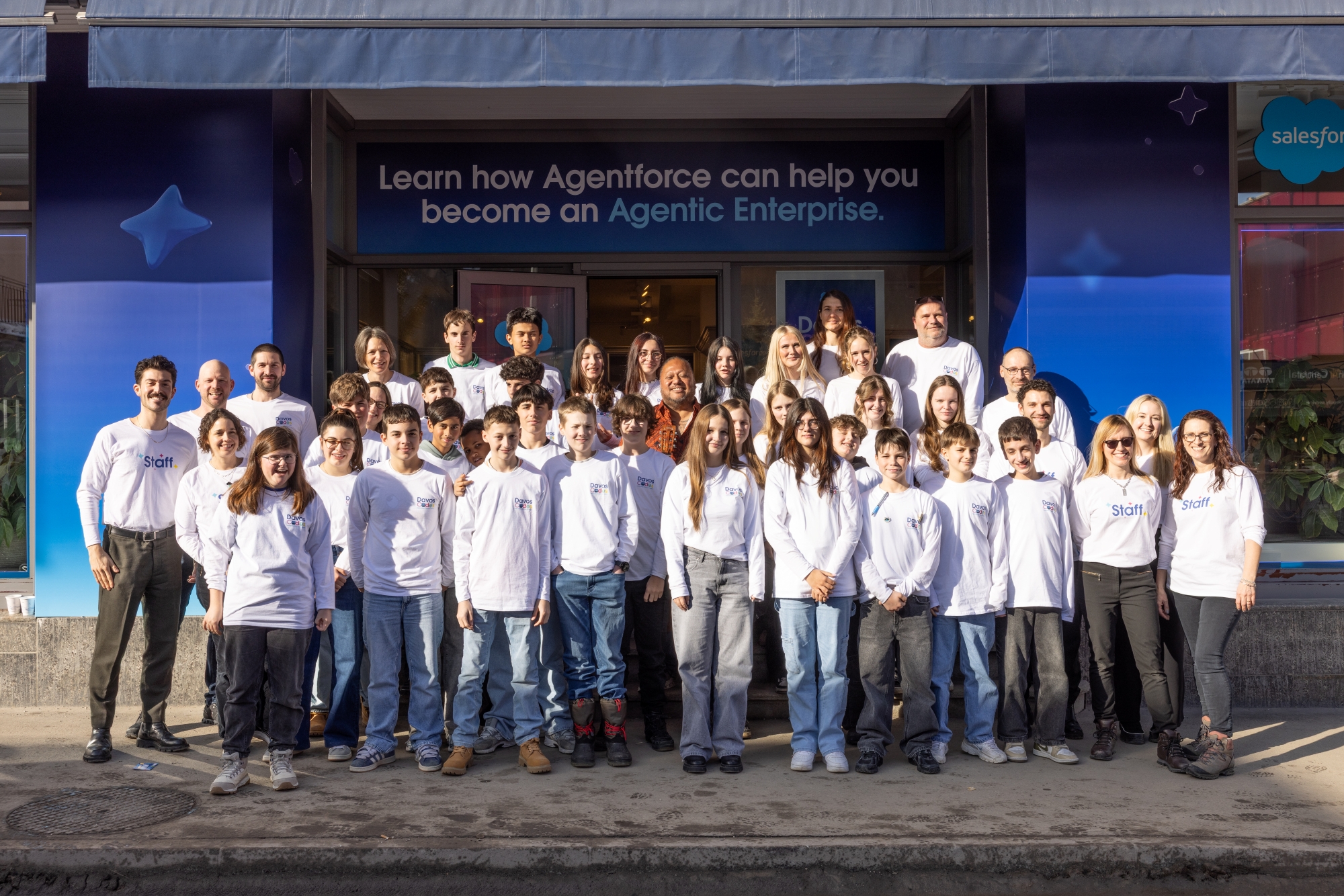 Davos Codes Group Photo at WEF 2026
